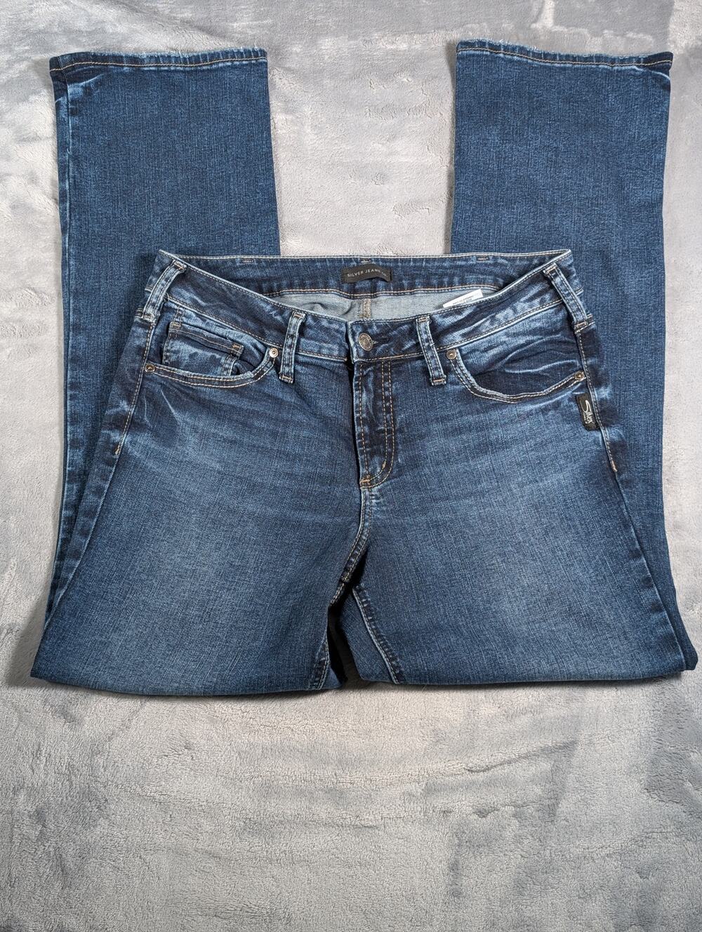 Silver Jeans Co. Suki slim boot cut dark 32X31